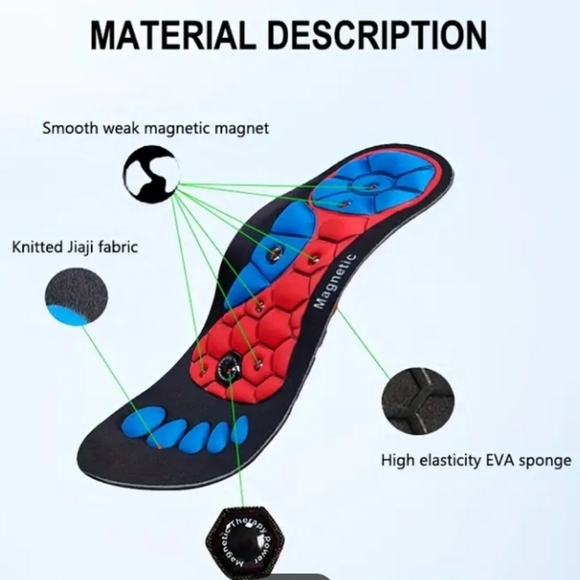 💙🐾New Magnetic Massage Insoles for Men and Women S(35-39).🎉 - Picture 6 of 10